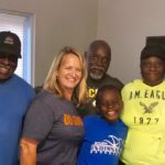 Tank using furniture that was donated to New Life Furniture Bank