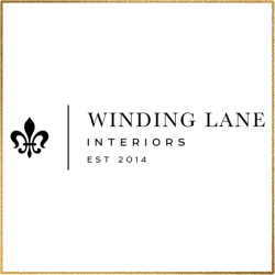 Winding Lane Interiors logo, Party in the House 2026 sponsor